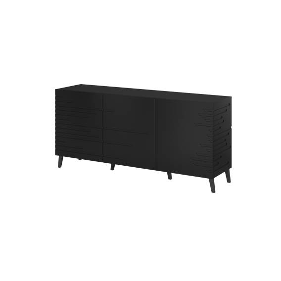 Obrázok pre Komoda Nova 155x40x72 Černá Mat