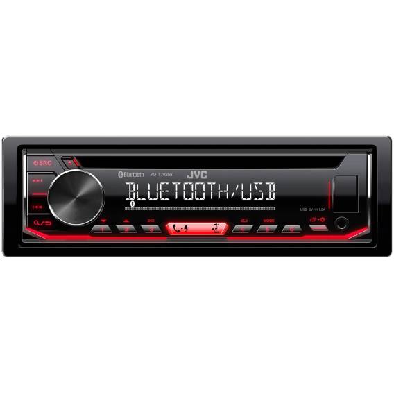 Obrázok pre JVC KD-T702BT Černá 200 W Bluetooth