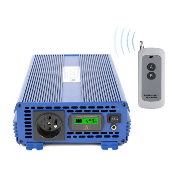 Obrázok pre AZO Digital 24 VDC / 230 VAC ECO MODE SINUS IPS-2000S PRO 2000W měnič napětí
