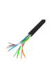 Obrázok pre LANBERG LAN UTP KABEL 100MB/S 305M DRÁT CCA ČERNÝ