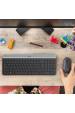Obrázok pre Logitech Slim MK470 klávesnice Obsahuje myš Univerzální RF bezdrátový QWERTY US Mezinárodní Grafit