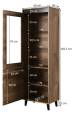 Obrázok pre Skříň NORD 60x38x182,5 cm dub wotan/antracitová
