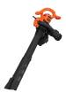 Obrázok pre Black & Decker BEBLV260-QS odfukovač listí 2600 W 315 km/h