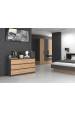 Obrázok pre Topeshop M6 140 ANT/ART KPL komoda