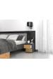 Obrázok pre Topeshop M2 ANTRACYT/ARTISAN noční stolek 2 zásuvka/zásuvek Antracit, Dub, Dřevo