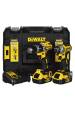 Obrázok pre SADA NÁŘADÍ POWER TOOL COMBO DEWALT DCK266P2T (DCD796+DCF887) 2X5,0AH 18V