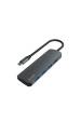 Obrázok pre SAVIO Hub USB-C - 4 x USB-A, AK-54