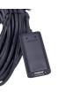 Obrázok pre UNITEK Y-278 USB kabel USB 2.0 10 m 2 x USB A USB A Černá