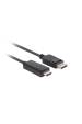 Obrázok pre Lanberg CA-DPHD-11CC-0018-BK kabelová redukce DisplayPort HDMI Černá