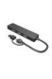 Obrázok pre NATEC HUB USB-C 3.0 MAYFLY 4-PORTS + USB-A ADAPTER