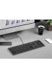 Obrázok pre A4Tech FSTYLER FX60H (White Backlit) klávesnice USB QWERTY Černá, Šedá