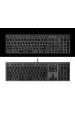 Obrázok pre A4Tech FSTYLER FX60H (White Backlit) klávesnice USB QWERTY Černá, Šedá