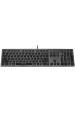Obrázok pre A4Tech FSTYLER FX60H (White Backlit) klávesnice USB QWERTY Černá, Šedá