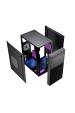 Obrázok pre Gembird Počítačová skříň Mini-tower Fornax K300, Micro-ATX, 2x USB 3.0 + 2x USB 2.0, černá