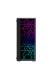 Obrázok pre Gembird Počítačová skříň Fornax 2500 ARGB Gaming ATX, Midi Tower, podsvícení, černá