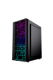 Obrázok pre Gembird Počítačová skříň Fornax 2500 ARGB Gaming ATX, Midi Tower, podsvícení, černá