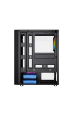 Obrázok pre Gembird Počítačová skříň Fornax 2500 ARGB Gaming ATX, Midi Tower, podsvícení, černá