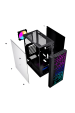 Obrázok pre Gembird Počítačová skříň Fornax 2500 ARGB Gaming ATX, Midi Tower, podsvícení, černá