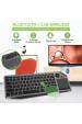 Obrázok pre Techly ICTB9801TB klávesnice Univerzální RF bezdrátové + Bluetooth QWERTY Americká angličtina Černá