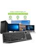 Obrázok pre Techly ICTB9801TB klávesnice Univerzální RF bezdrátové + Bluetooth QWERTY Americká angličtina Černá