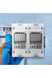 Obrázok pre Qoltec 50899 Jednofázový elektronický měřič spotřeby energie | 230 V | LCD | 2P | DIN lišta