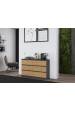 Obrázok pre Topeshop M6 120 ANTRACYT/ART komoda