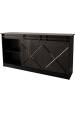 Obrázok pre Komoda 160x80x35 GRANERO černá/černý lesk
