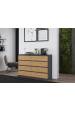 Obrázok pre Topeshop M8 140 ANT/ART KPL komoda