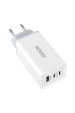 Obrázok pre SAVIO LA-07 GaN 65W síťová nabíječka, USB, QC4.0+, PD 3.0, bílá