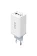 Obrázok pre SAVIO LA-07 GaN 65W síťová nabíječka, USB, QC4.0+, PD 3.0, bílá