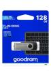 Obrázok pre Goodram UTS2-1280K0R11 USB paměť 128 GB USB Typ-A 2.0 Černá, Stříbrná