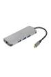 Obrázok pre iBox IUH3RJ4K rozbočovač rozhraní USB typu C 5000 Mbit/s Stříbrná