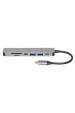 Obrázok pre iBox IUH3SL4K rozbočovač rozhraní USB typu C 5000 Mbit/s Stříbrná