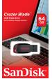 Obrázok pre SanDisk Cruzer Blade USB paměť 64 GB USB Typ-A 2.0 Černá, Červená
