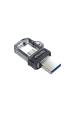 Obrázok pre SanDisk 173384 USB paměť 32 GB USB Type-A / Micro-USB Černá, Průhledná