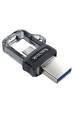Obrázok pre SanDisk 173384 USB paměť 32 GB USB Type-A / Micro-USB Černá, Průhledná