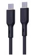 Obrázok pre AUKEY CB-SCC101 USB-C Type-C Power Delivery PD 100W 5A 1m Silikon Černá