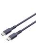 Obrázok pre AUKEY CB-SCC101 USB-C Type-C Power Delivery PD 100W 5A 1m Silikon Černá
