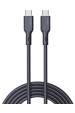 Obrázok pre AUKEY CB-SCC101 USB-C Type-C Power Delivery PD 100W 5A 1m Silikon Černá