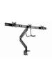 Obrázok pre Gembird MA-DA3-03 Držák/stojan na monitor 68,6 cm (27") Stůl Černá