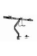 Obrázok pre Gembird MA-DA3-03 Držák/stojan na monitor 68,6 cm (27") Stůl Černá