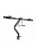 Obrázok pre Gembird MA-DA3-03 Držák/stojan na monitor 68,6 cm (27") Stůl Černá