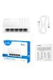 Obrázok pre Cudy FS105D síťový přepínač Fast Ethernet (10/100) Bílá
