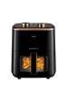 Obrázok pre ELDOM FRITTA fat-free fryer capacity 5.0 l adjustable temp. clock 1500 W Samostarný 5 l Samostatné Horkovzdušná fritéza Černá