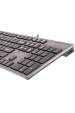 Obrázok pre A4Tech KV-300H klávesnice USB QWERTY Černá, Šedá