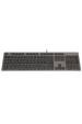 Obrázok pre A4Tech KV-300H klávesnice USB QWERTY Černá, Šedá