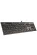 Obrázok pre A4Tech KV-300H klávesnice USB QWERTY Černá, Šedá