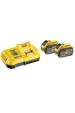 Obrázok pre Zásobovací sada DEWALT FLEXVOLT 2x baterie DCB547 54V 9,0 Ah + nabíječka DCB118 Žlutá, Černá