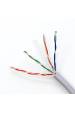 Obrázok pre Qoltec 50359 UTP síťový kabel| CAT6 | 305m | PVC šedé