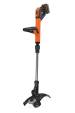 Obrázok pre Black & Decker STC1840EPC-QW 30 cm 18 W Baterie Černá, Oranžová